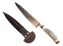 Comprar Cuchillo 3 Claveles Asta Ciervo 15 Cm Forge Acero Inoxidable