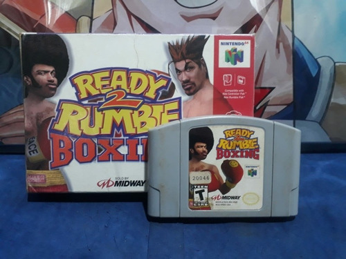 Ready Rumble 2 Na Caixa Nintendo 64(sem Manual)