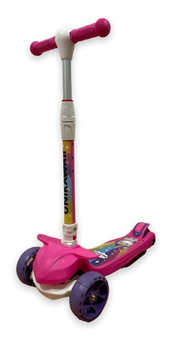 Triscooter Ruedas Luminosas Unickawaii
