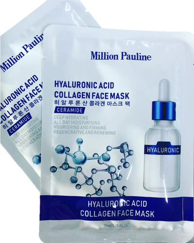 Mascarilla Facial Nutritiva De Acido Hialuronico Pack 10