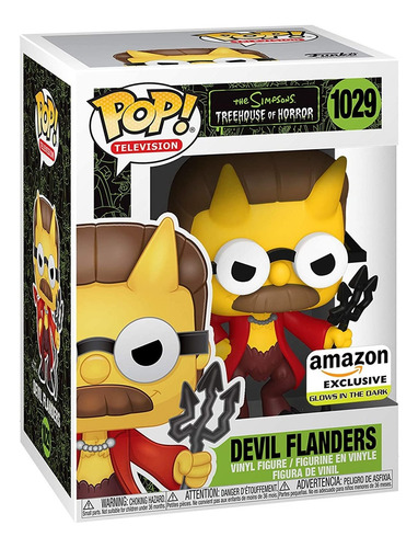 ¡funko Pop! Animación: Los Simpsons - Devil Flanders, Bri...