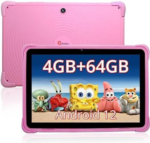 Tableta Para Niños De 10 Pulgadas, Tablet Pc Android 12 Para