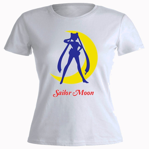 Remera Mujer Algodón Sailor Moon Manga Anime