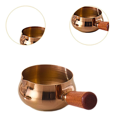 Copo De Molho De Aço Inoxidável, Tigela De S Rose Gold