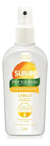 Phytoervas Clareador Hidratante Capilar Cabelos Sun In 120ml