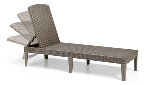 Reposera Reclinable Jaipur Gráfito - Keter