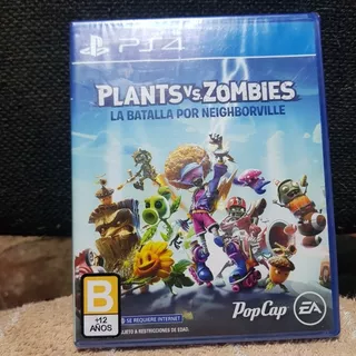 Plantas Vs Zombies Para Playstation 4