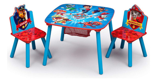 Mesa Y Sillas Paw Patrol Para Niños