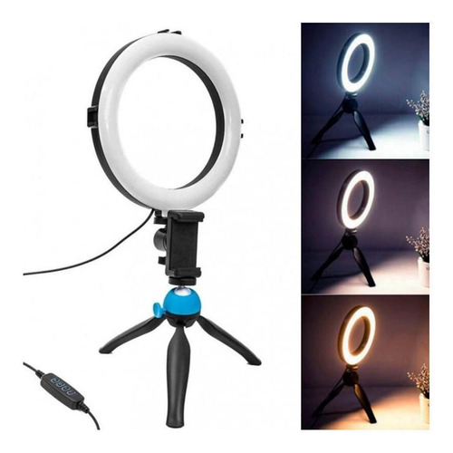 Iluminador Ring Ligth De Led 6,5 Polegadas