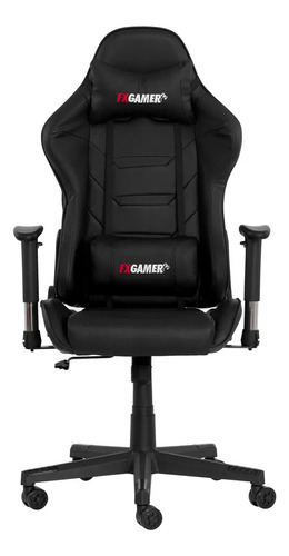 Cadeira Gamer Ii Reclinável 180º Giratória Preta Com Rosa