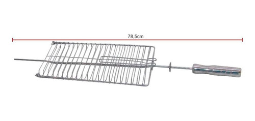 Grelha Para Grill Elétrica Em Aço Inox