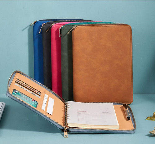 Folders, Currículum, Agenda, Bisofice, Con Cierre, Tamaño A5
