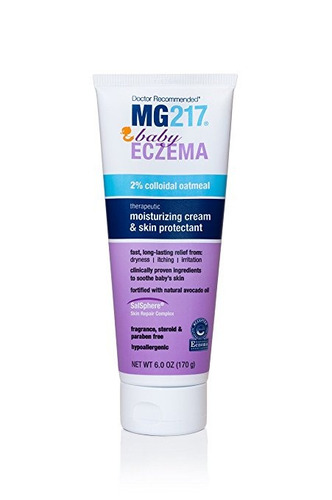 Crema Mg217 Eczema Bebé Hidratante Con Un 2% Avena Coloidal