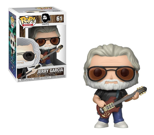 Figura Funko Jerry Garcia 61 Original 3´´