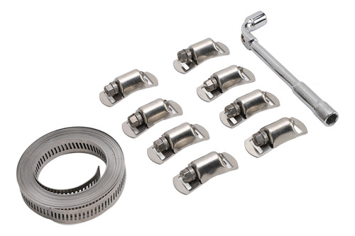 Kit De Abrazaderas Para Mangueras, Abrazaderas Helicoidales,
