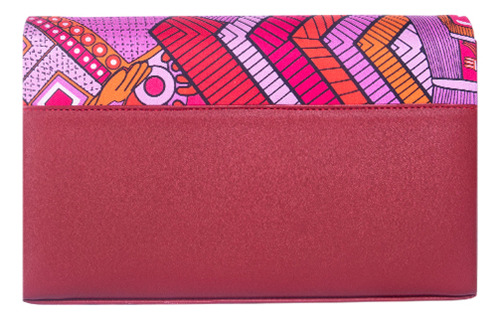 Bolsa Crossbody Pineda Covalin Hook Ccadena Color Morado