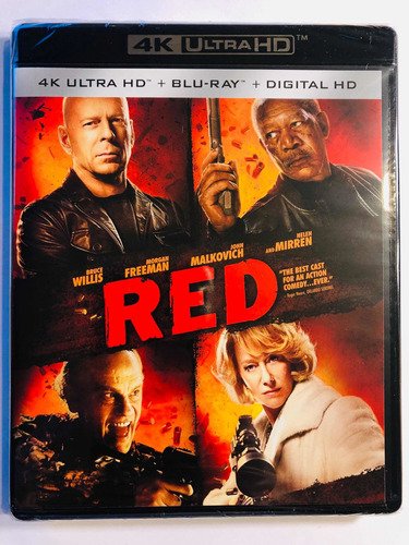 Red - Ultra Hd 4k + Blu Ray