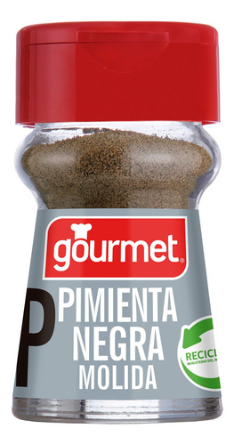 Pimienta Negra Molida Gourmet 28 G