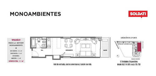 Imagen 11 de 20 de Palacio Roccatagliata Venta Monoambiente Belgrano