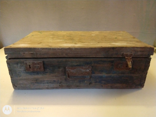 Maletín De Madera Para Reciclar (Usado)