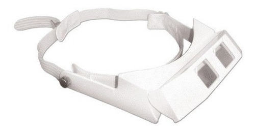 Imagem 1 de 7 de Lupa De Cabeça Pala Aumento 5x Visor Articulado Estética