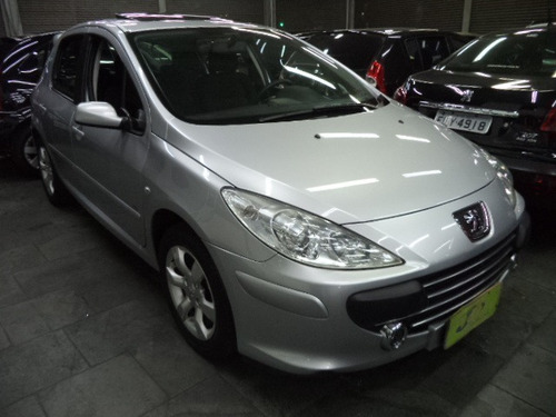 Imagem 2 de 11 de Peugeot 307 1.6 Flex Presence Pack Completo Teto 2012 Prata