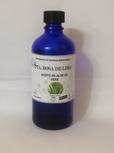 Aceite De Aloe Vera Usp  Oleato Fitotec  Brasil-  X 1 Lt.