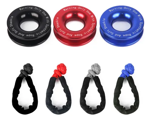 Anillos De Recuperación Winch Snatch Para Vehículos Todo Ter