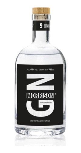 Gin Morrison, London Dry, Ganador Doble Oro Berlín 2022