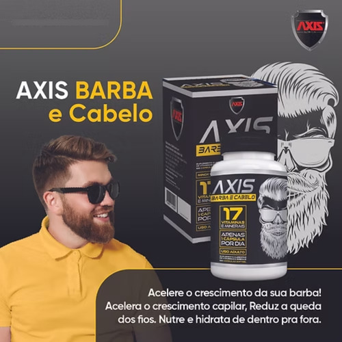 Barba E Cabelo Minox System 30 Cápsulas 17 Vitaminas
