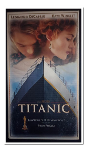 Película Vhs Titanic, 2 Cassette, Edición 1998 (Usado)
