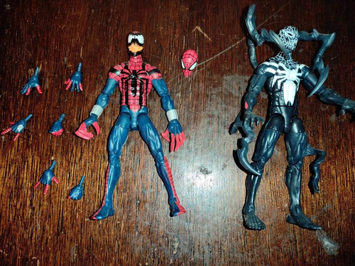 Set Figuras Joya Marvel Legends Ben Reilly Superior Venom