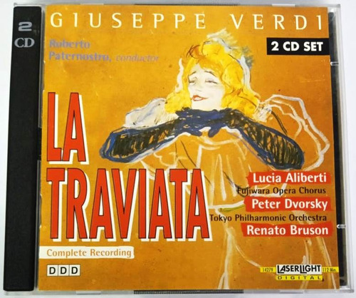 Giuseppe Verdi - La Traviata ( Importado De Usa ) 2 Cds