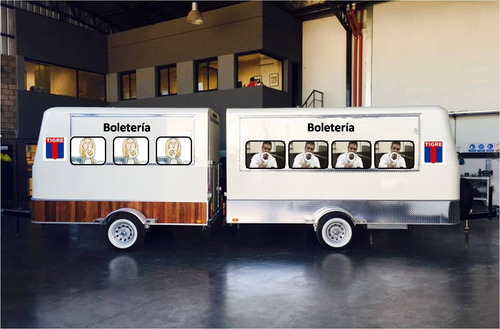 Imagen 11 de 12 de Foodtruck Monterrey 100 L Full Con Freno Completo