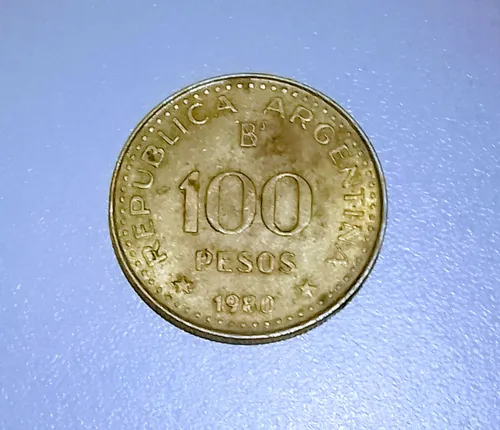 comprar Moneda 100 Pesos Argentina Jose De San Martín 1980