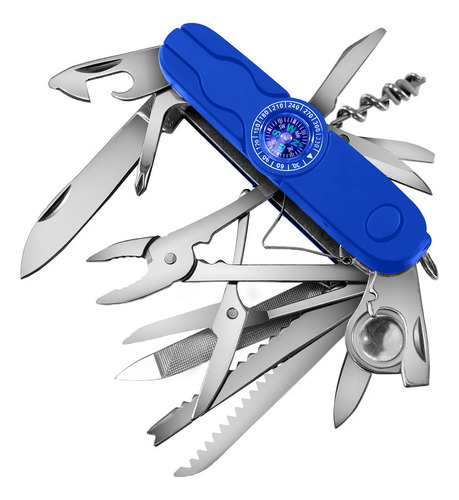 Navaja Multiherramienta Swiss Eagle Ranger Con Brújula Y 30