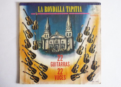 La Rondalla Tapatia - 22 Guitarras 22 Voces - Lp Vinilo 