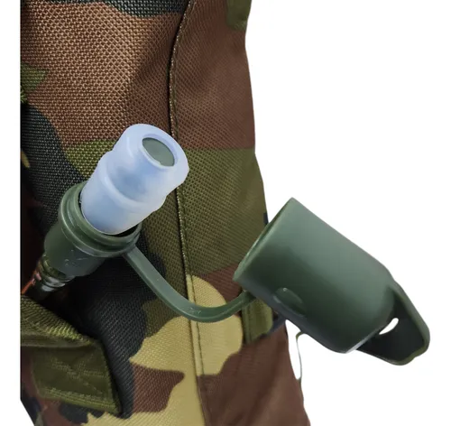 Mochila Camelbak De Hidratación Con Depósito 3l Camo Verde G