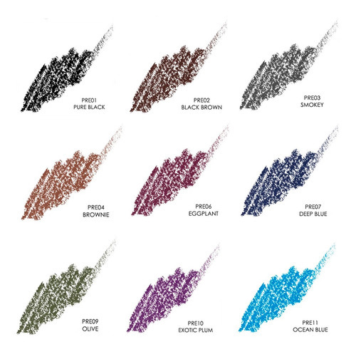 Delineador De Ojos Retráctil Waterproof X0.28gr Palladio Color Smokey