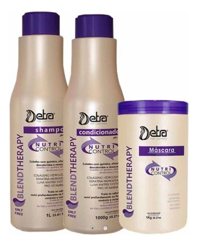 Shampoo + Máscara Nutri Control 1kg