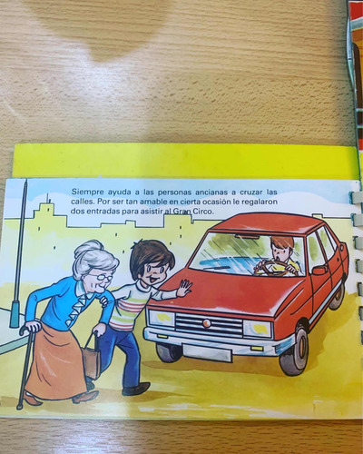 Libro Infantil Educacion Vial Grand Prix Retro España (Usado)