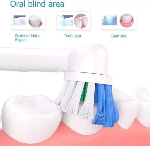 8 Cabezales Repuesto Cepillo Compatible Con Los Oral B