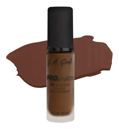 Base de maquillaje líquida L.A. Colors tono chestnut - 30mL