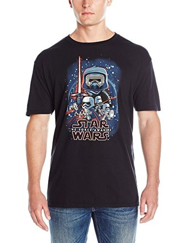 ¡el Pop De Los Hombres De Funko! Camisetas: Star Wars Ep 7 -