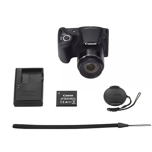 Canon PowerShot SX SX420 IS compacta avanzada color negro