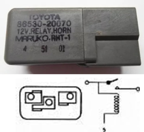 Rele De Bocina Toyota 4runner 1991 1992 1993 1994 1995 1996