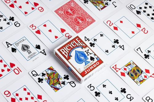 Springbok Bicycle Poker Size Jumbo Index Playing Cards (c...