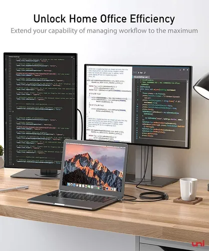 Cable Usb C A Hdmi De 6 Pies Uni 4k 60hz Thunderbolt 3