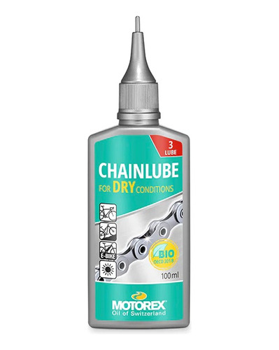 Lubricante Cadena Bicicleta Motorex Chain Lube Dry Condition