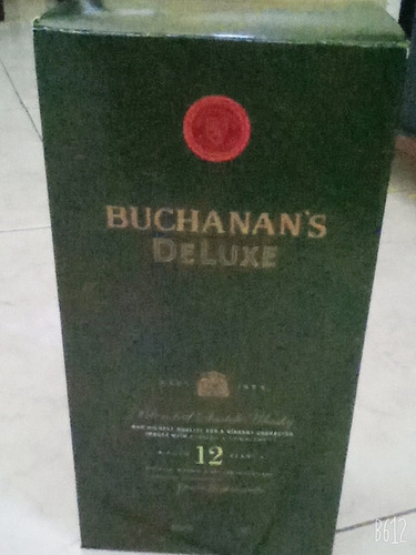 Imagen 1 de 1 de Whisky Buchana's De Luxe Litro Original